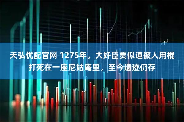 天弘优配官网 1275年，大奸臣贾似道被人用棍打死在一座尼姑庵里，至今遗迹仍存